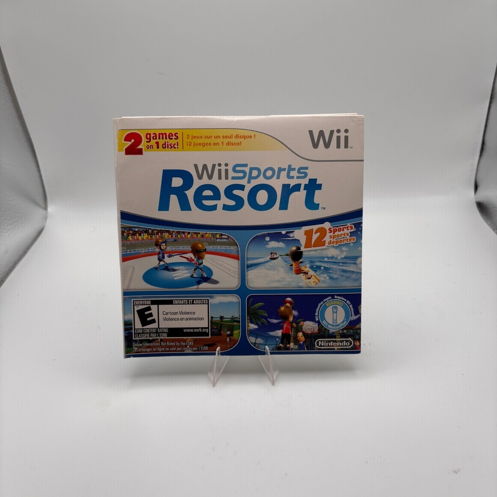 Nintendo Wii Sports and Wii Sports Resort 2-in-1 Disc Tested & Working